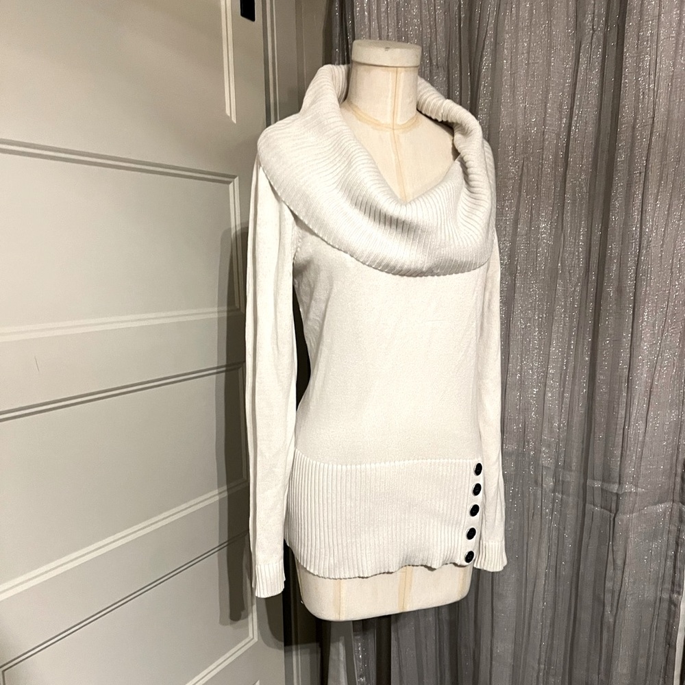 Large White House | Black Market long sweater